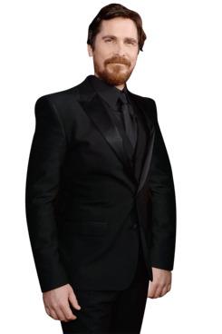 Christian Bale Tuxedo png transparent