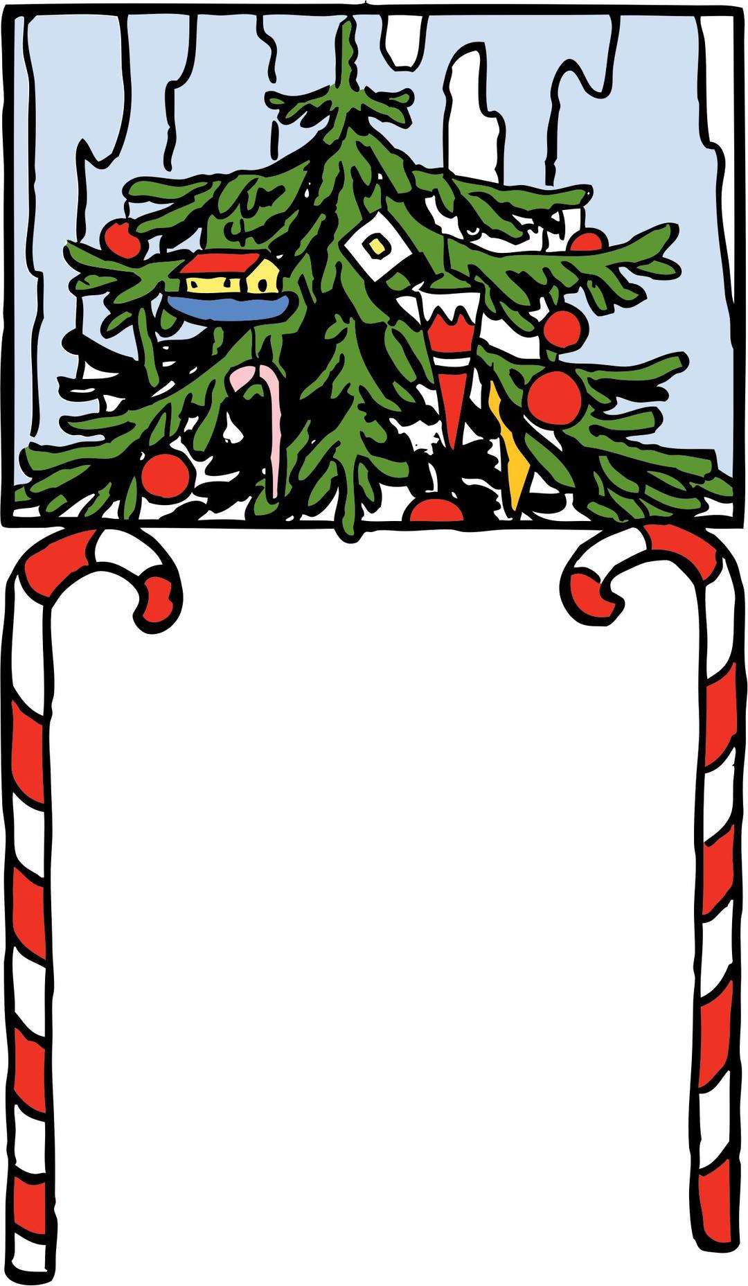 Christmas arch png transparent