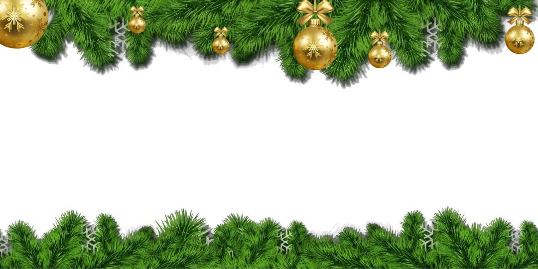 Christmas borders png transparent