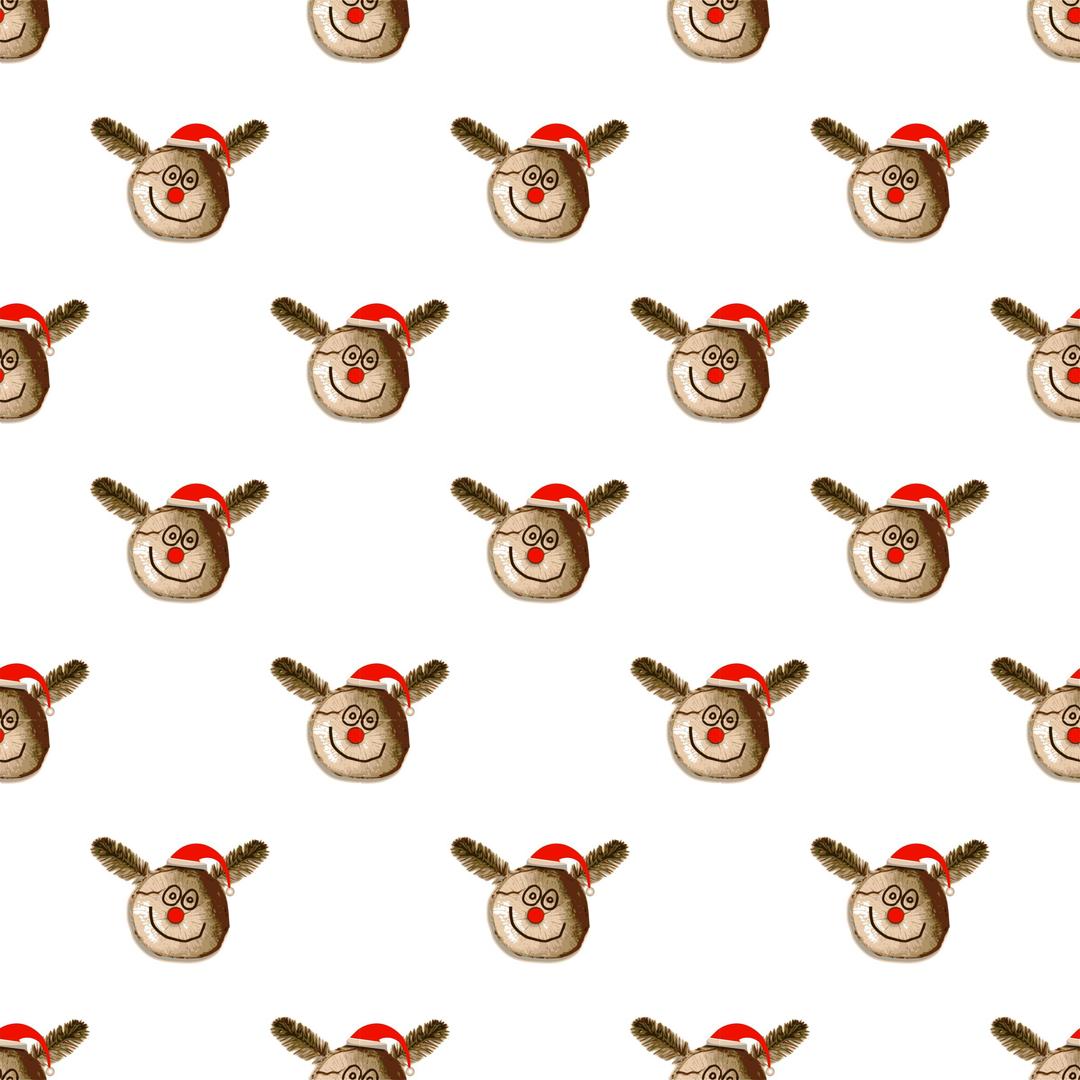 Christmas ornament-seamless pattern png transparent