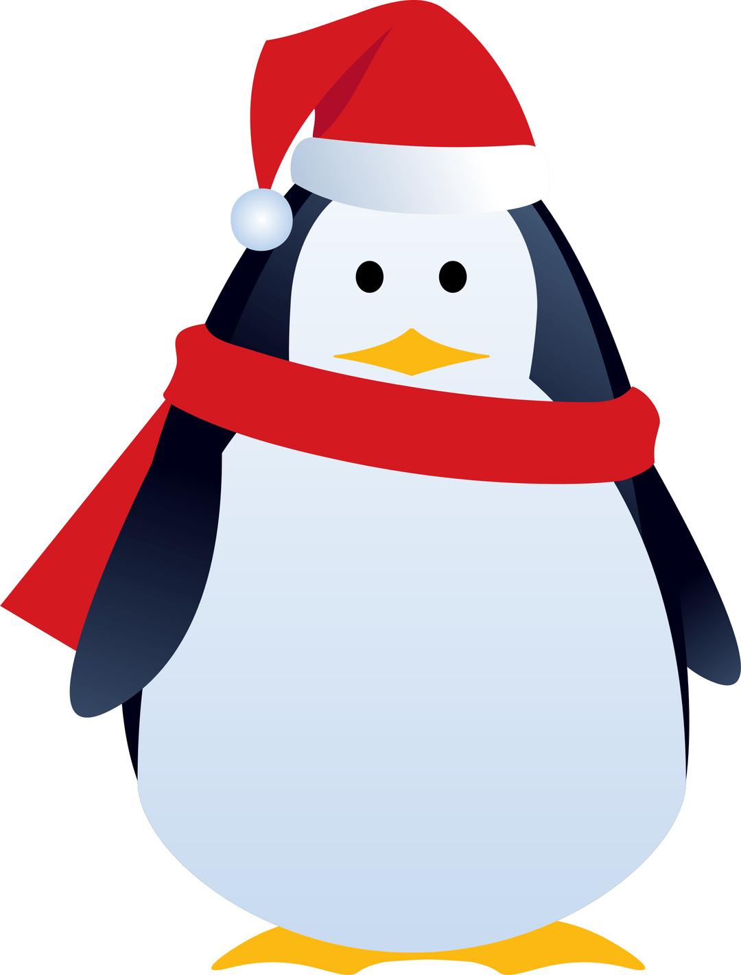 Christmas Penguin Cartoon png transparent