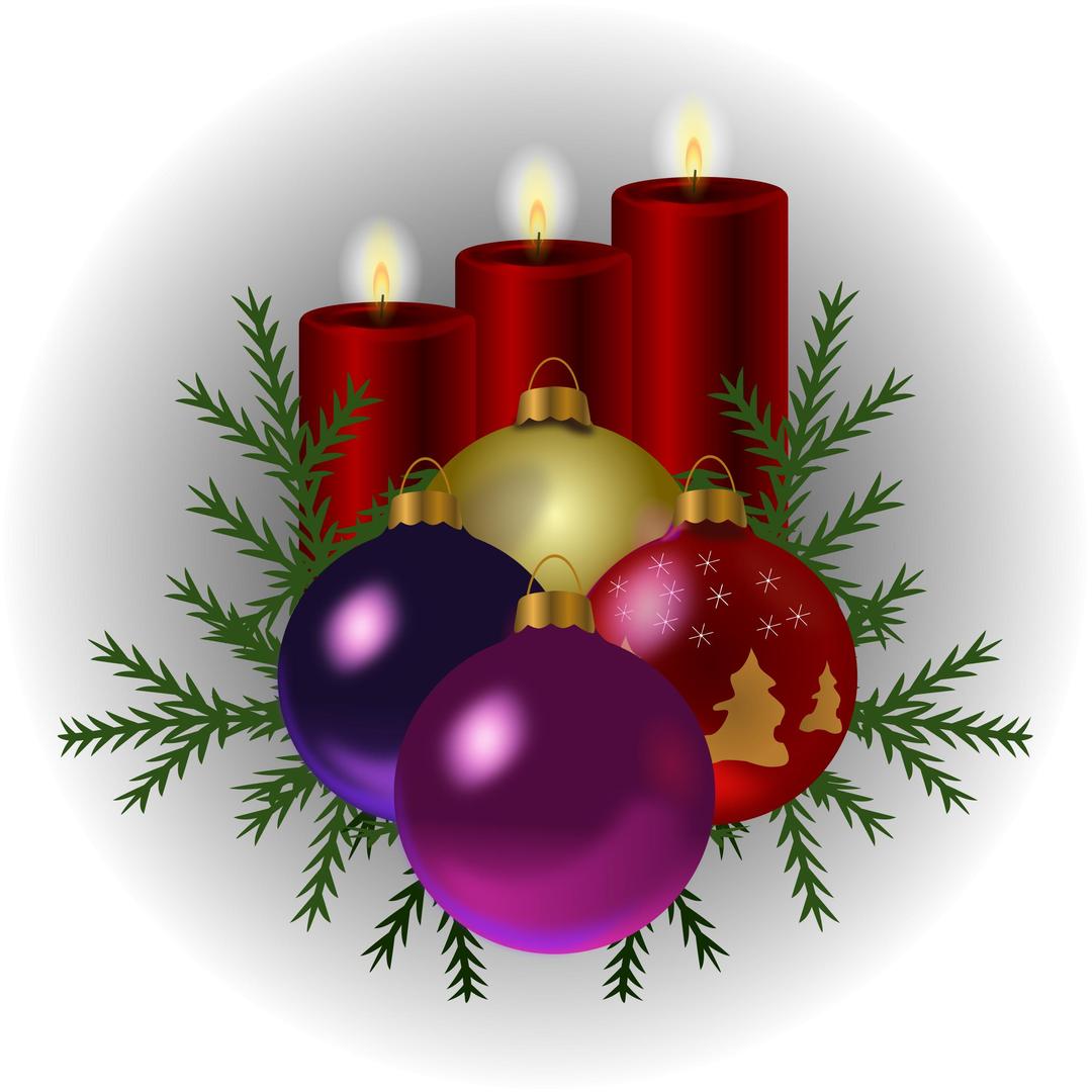 christmas tree toys png transparent
