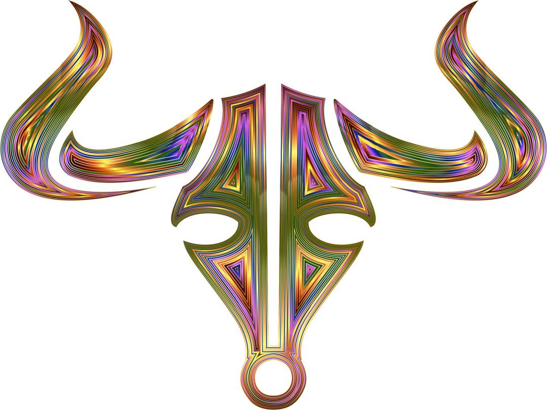 Chromatic Bull Icon No Background png transparent