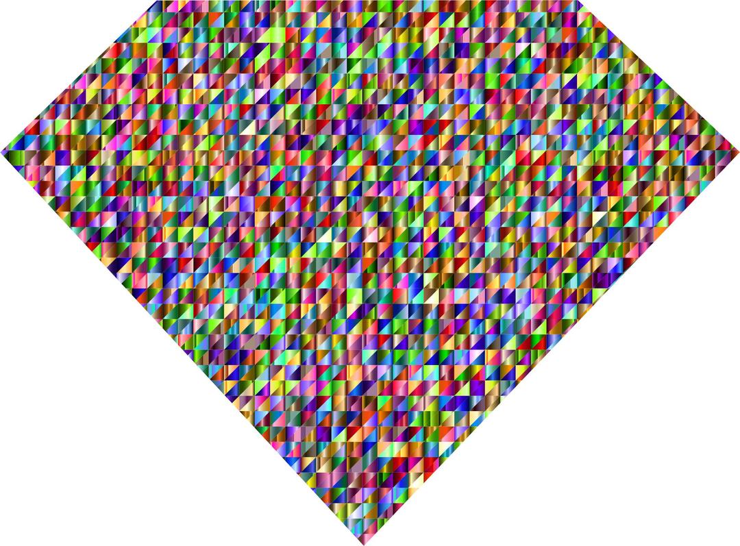Chromatic Triangular Diamond png transparent