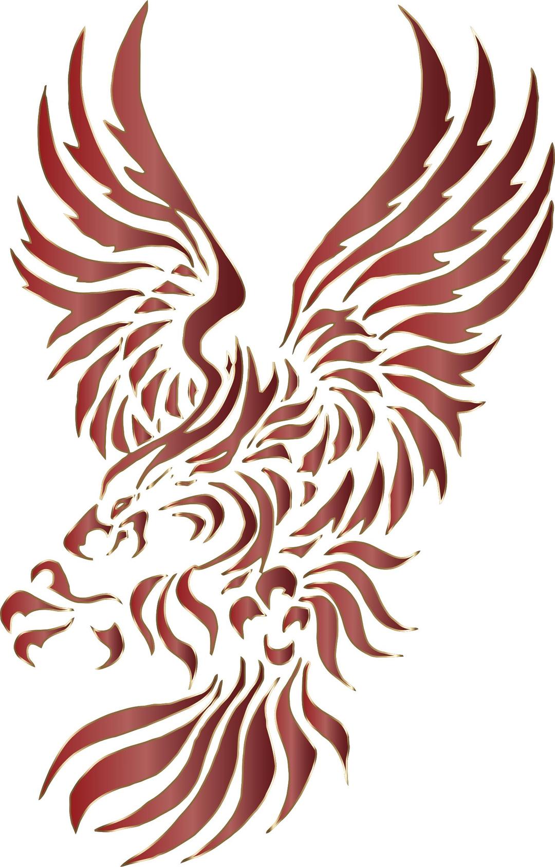 Chromatic Tribal Eagle 2 10 No Background png transparent