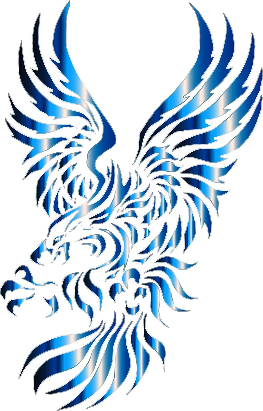 Chromatic Tribal Eagle 2 7 No Background png transparent