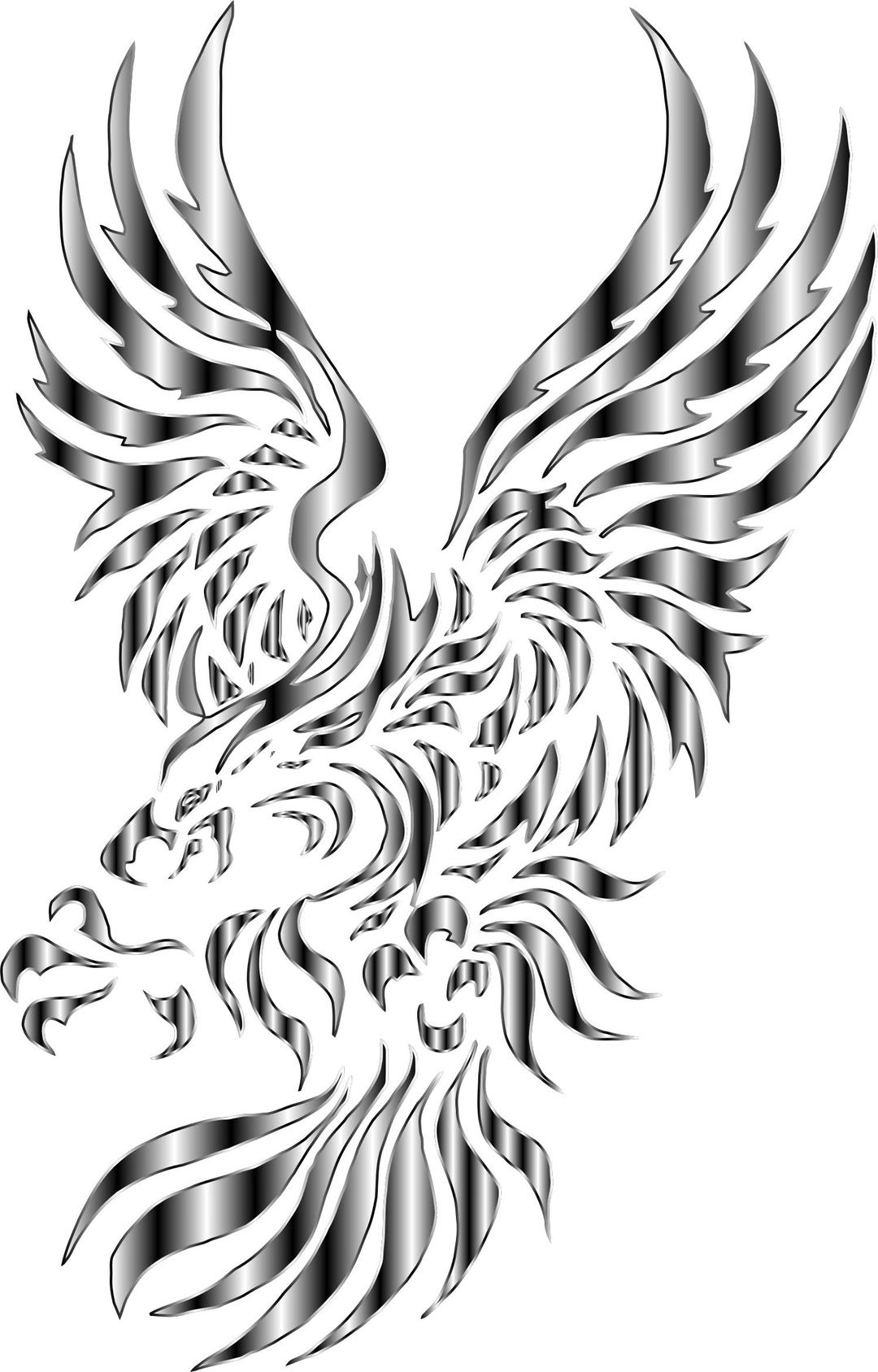 Chromatic Tribal Eagle 2 8 No Background png transparent