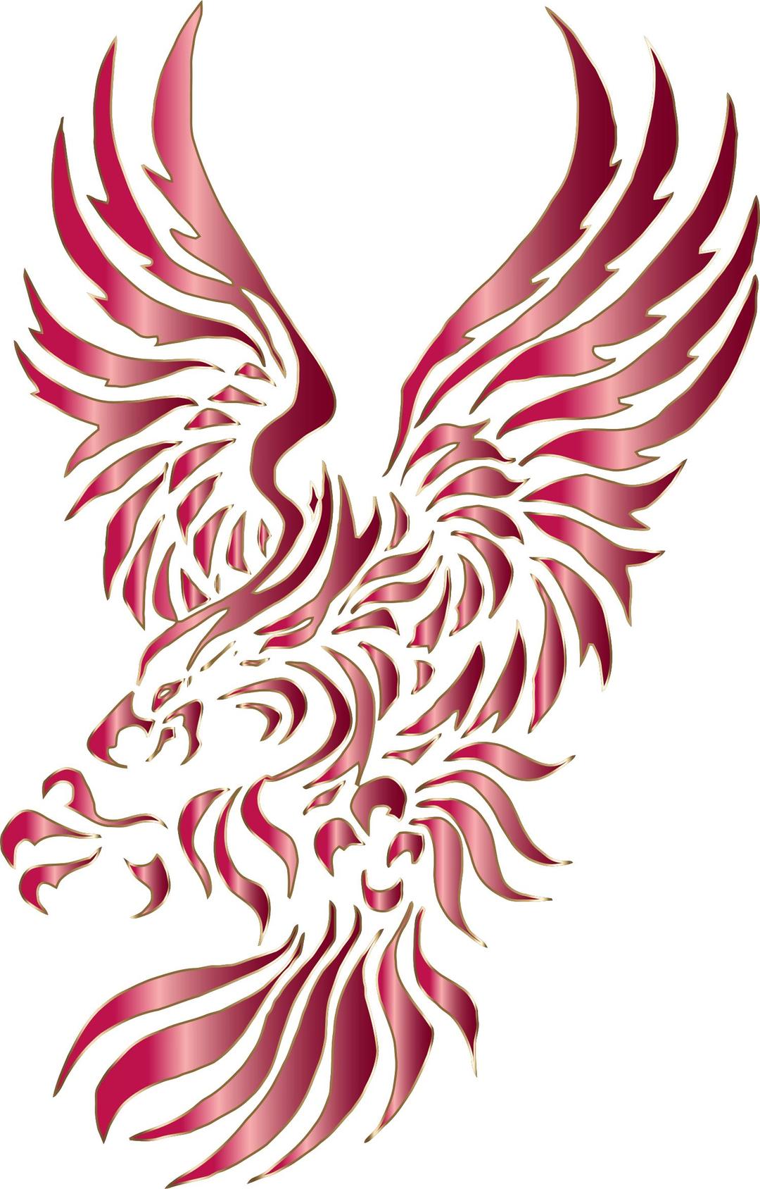 Chromatic Tribal Eagle 2 9 No Background png transparent