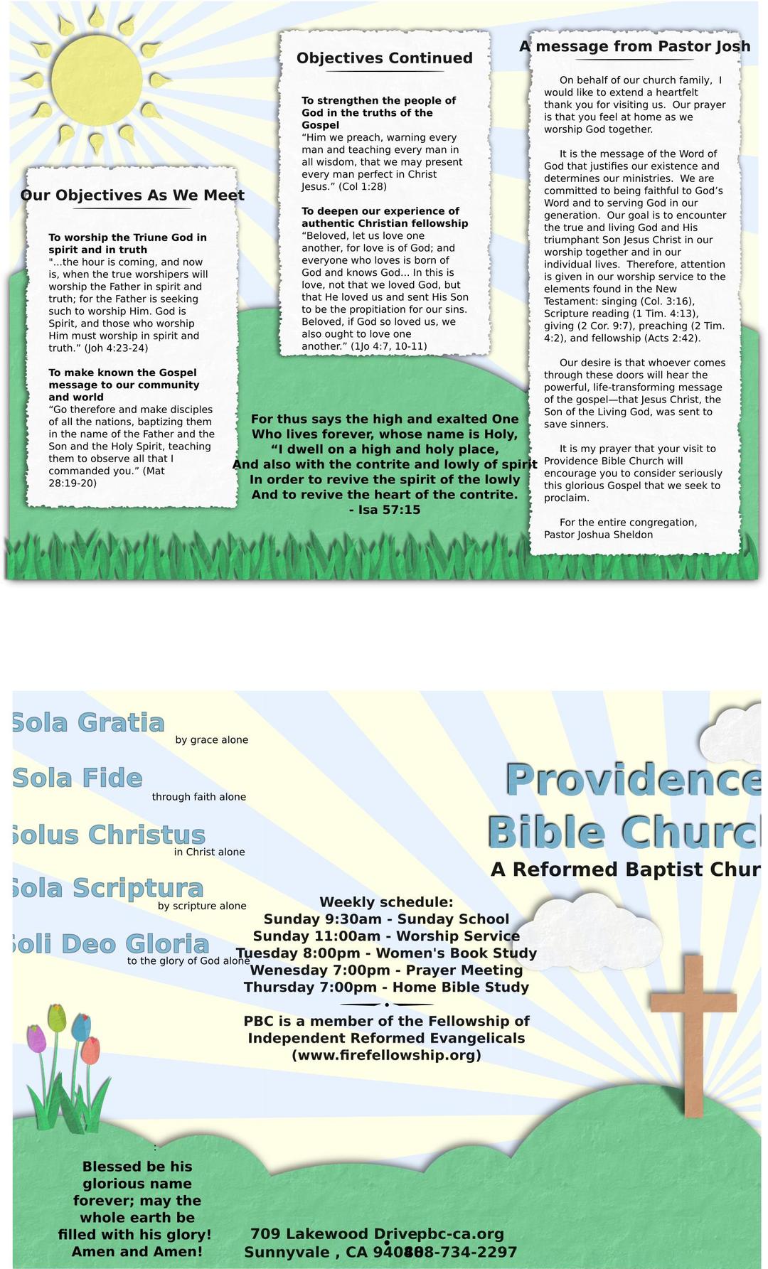 Church welcome brochure png transparent