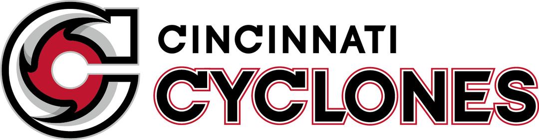 Cincinnati Cyclones Horizontal Logo png transparent