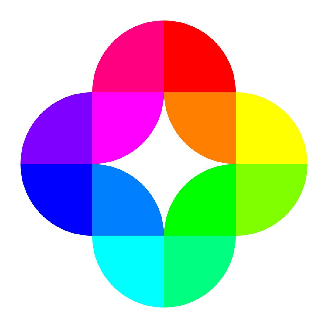 circle fourths 12 color png transparent