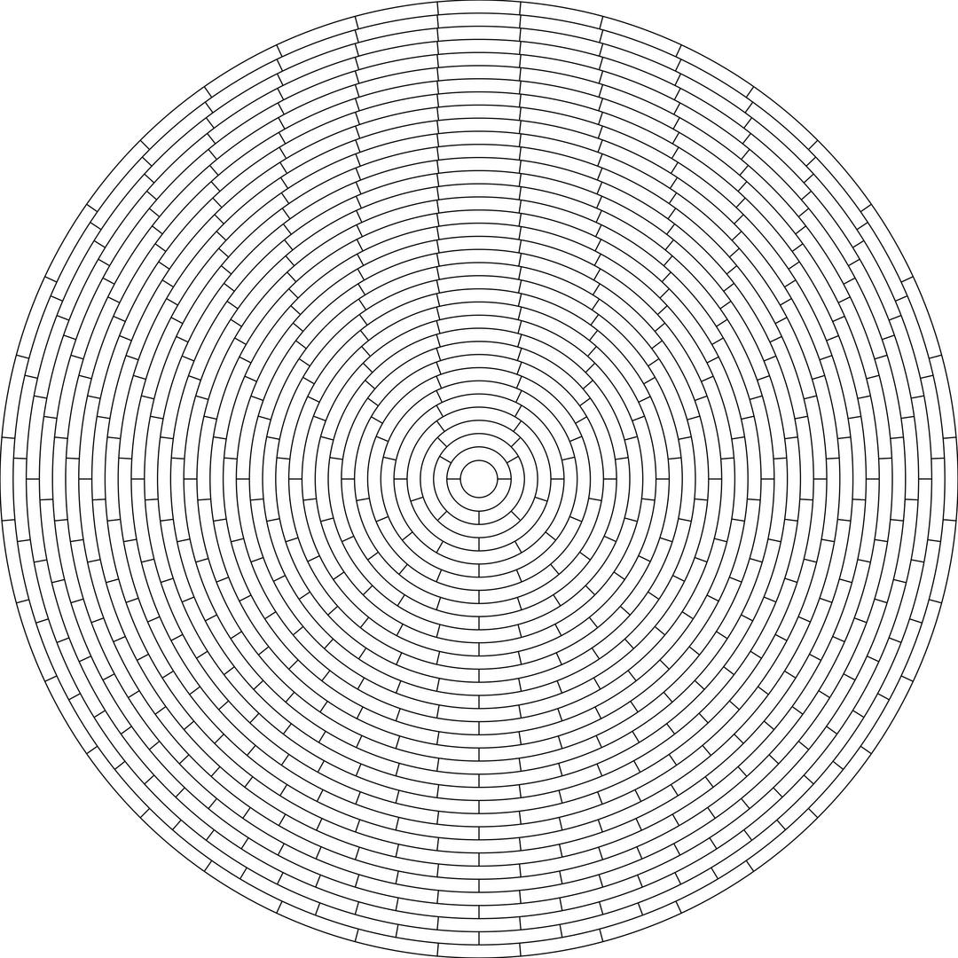 circular grid 3 II png transparent