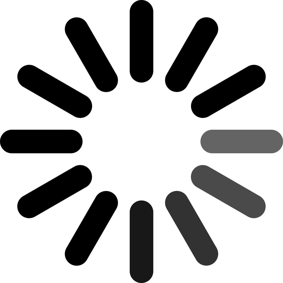 Circular loading icon with dashes (and some fading out) png transparent