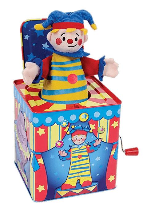 Circus Clown Jack In the Box png transparent