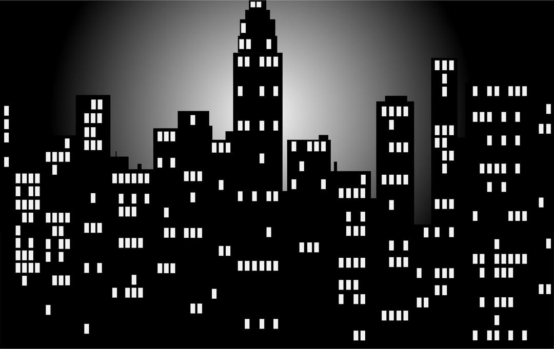 Cityscape At Night png transparent