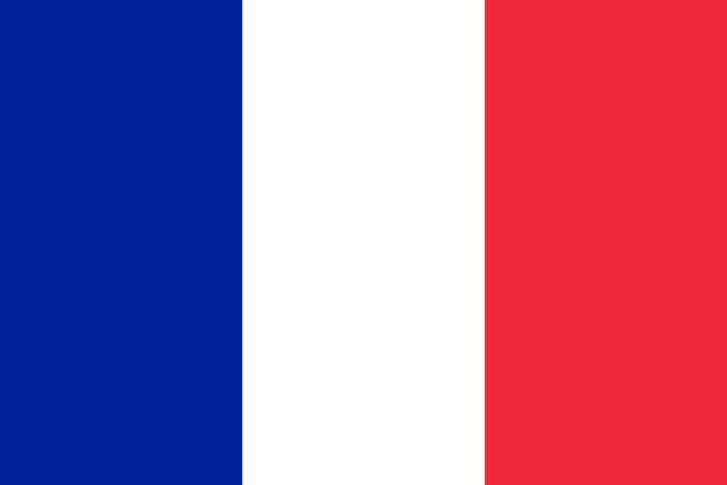 Classic France Flag png transparent