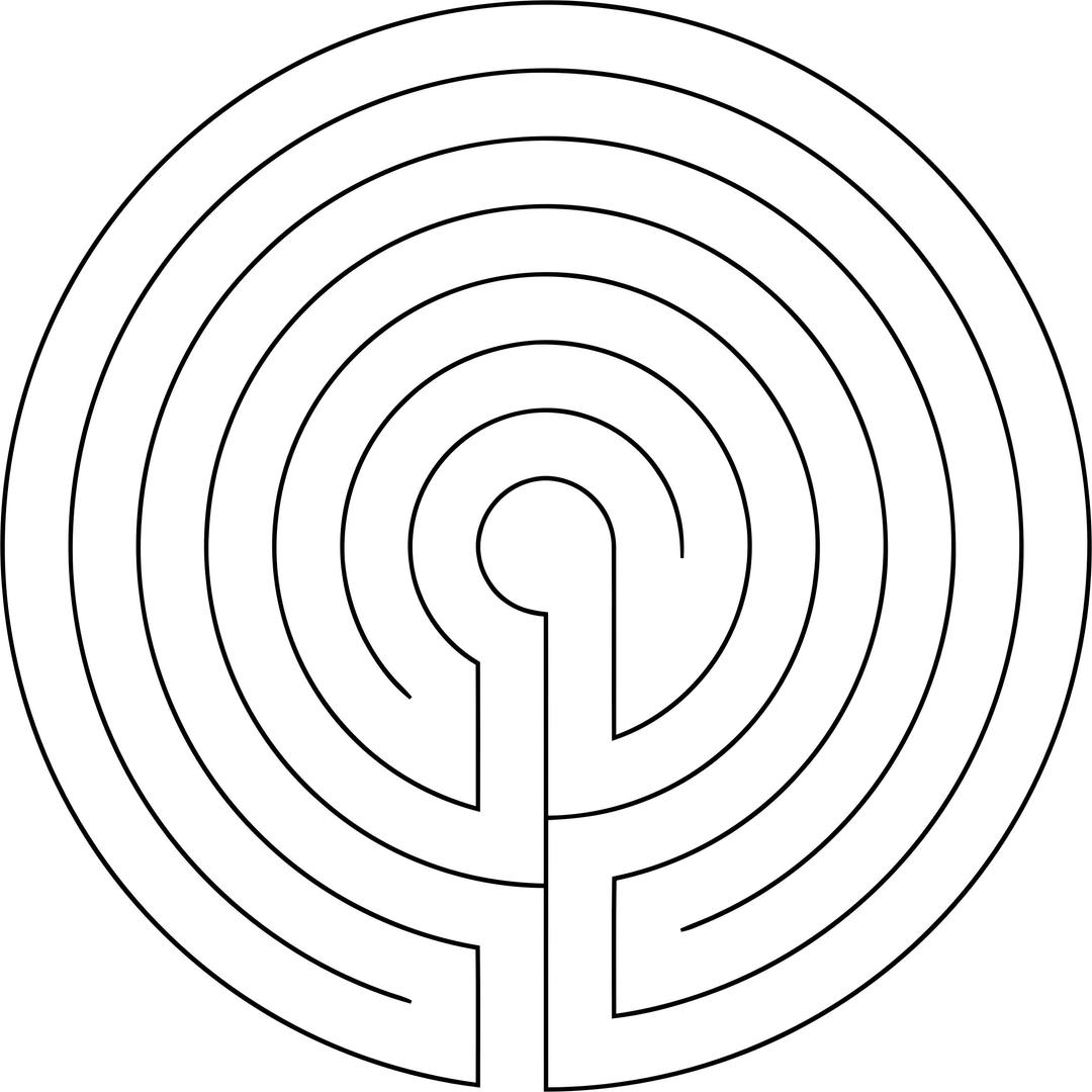 Classic Labyrinth png transparent