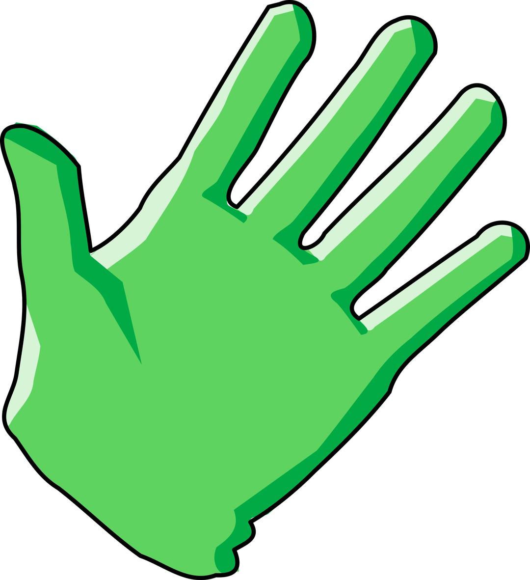 Cleaning glove png transparent