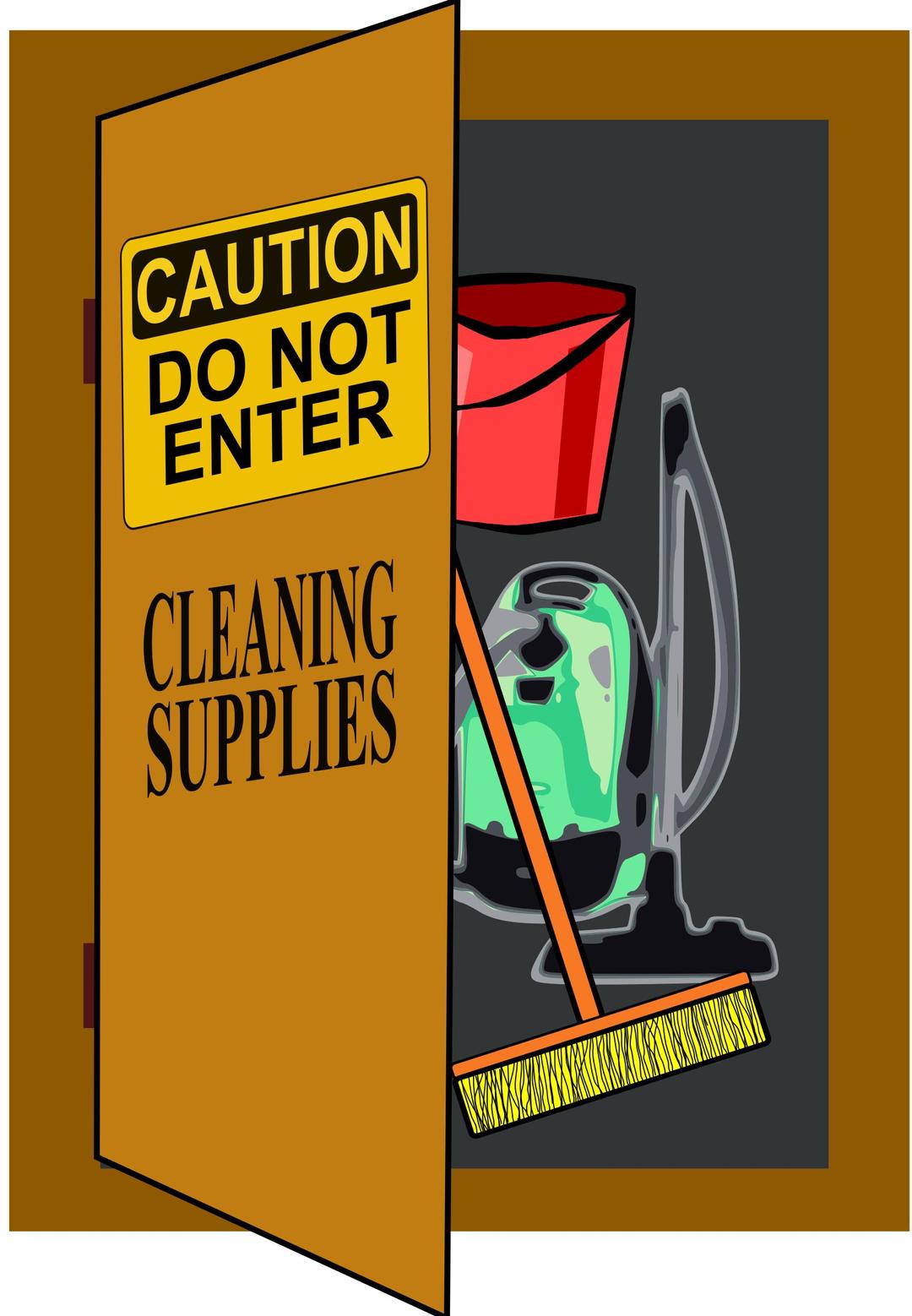 Cleaning supplies png transparent
