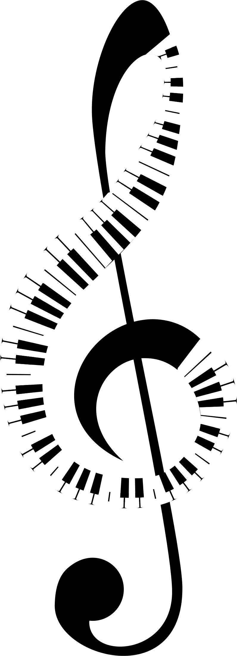 Clef Keyboard Recreation No Background png transparent