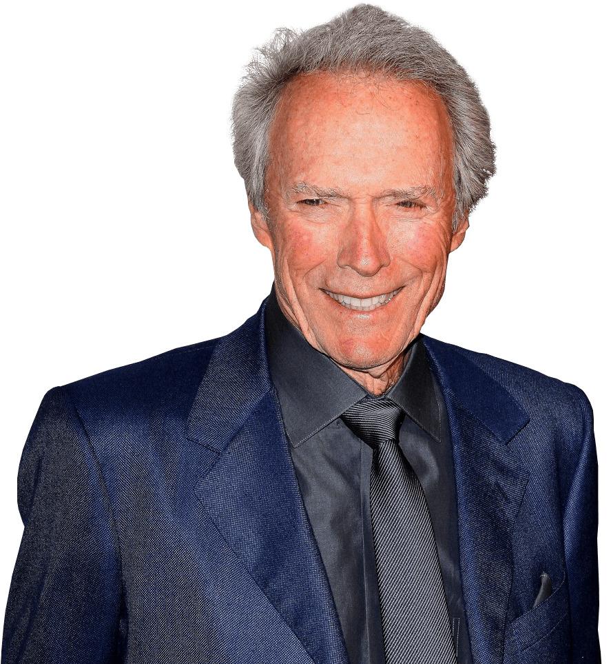 Clint Eastwood Blue Suit png transparent