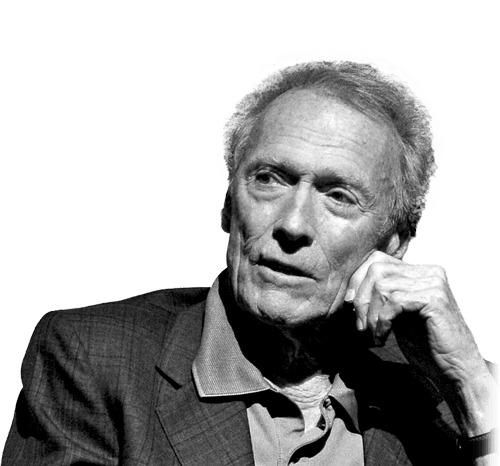 Clint Eastwood Speaking png transparent