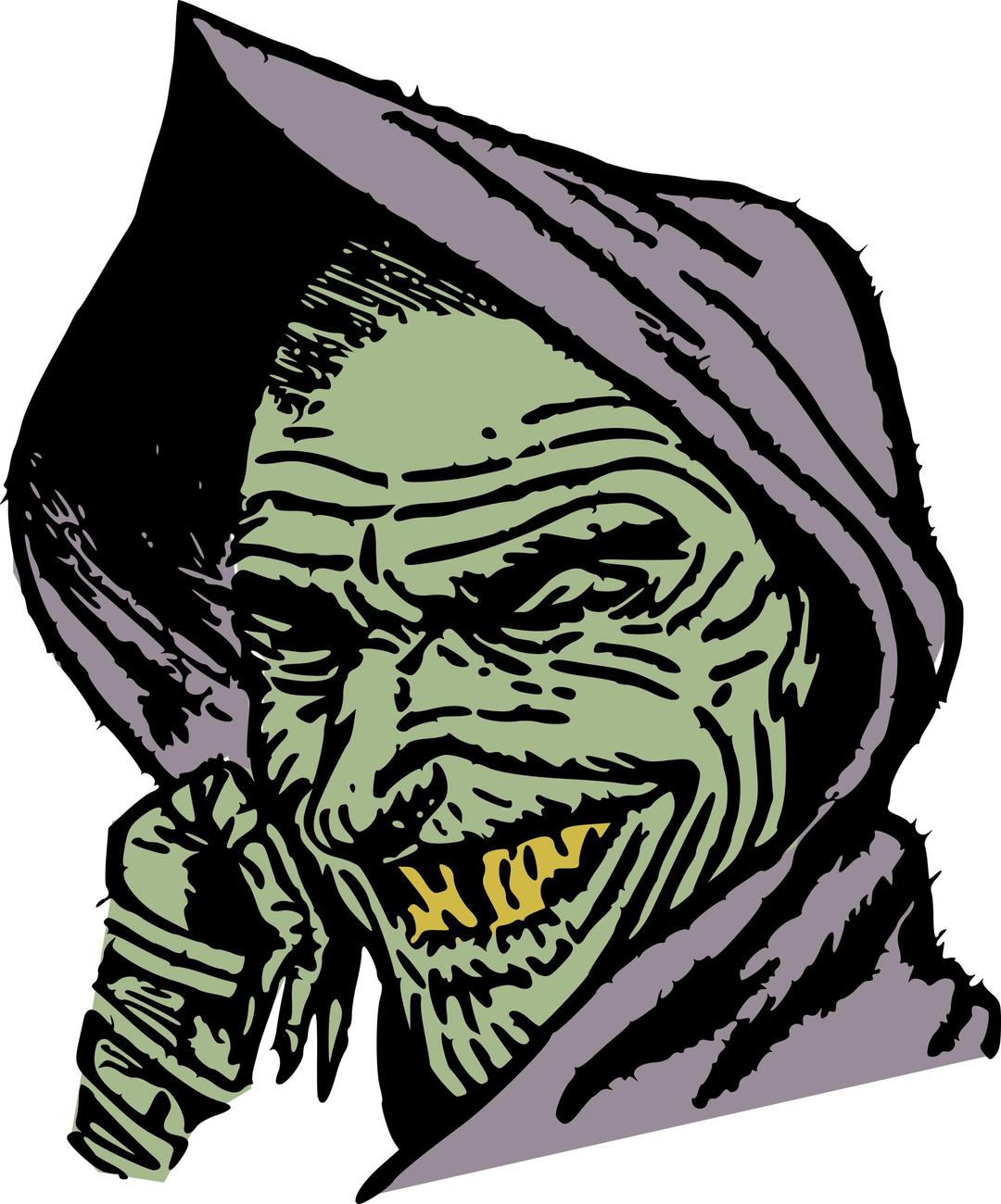 Cloaked goblin png transparent