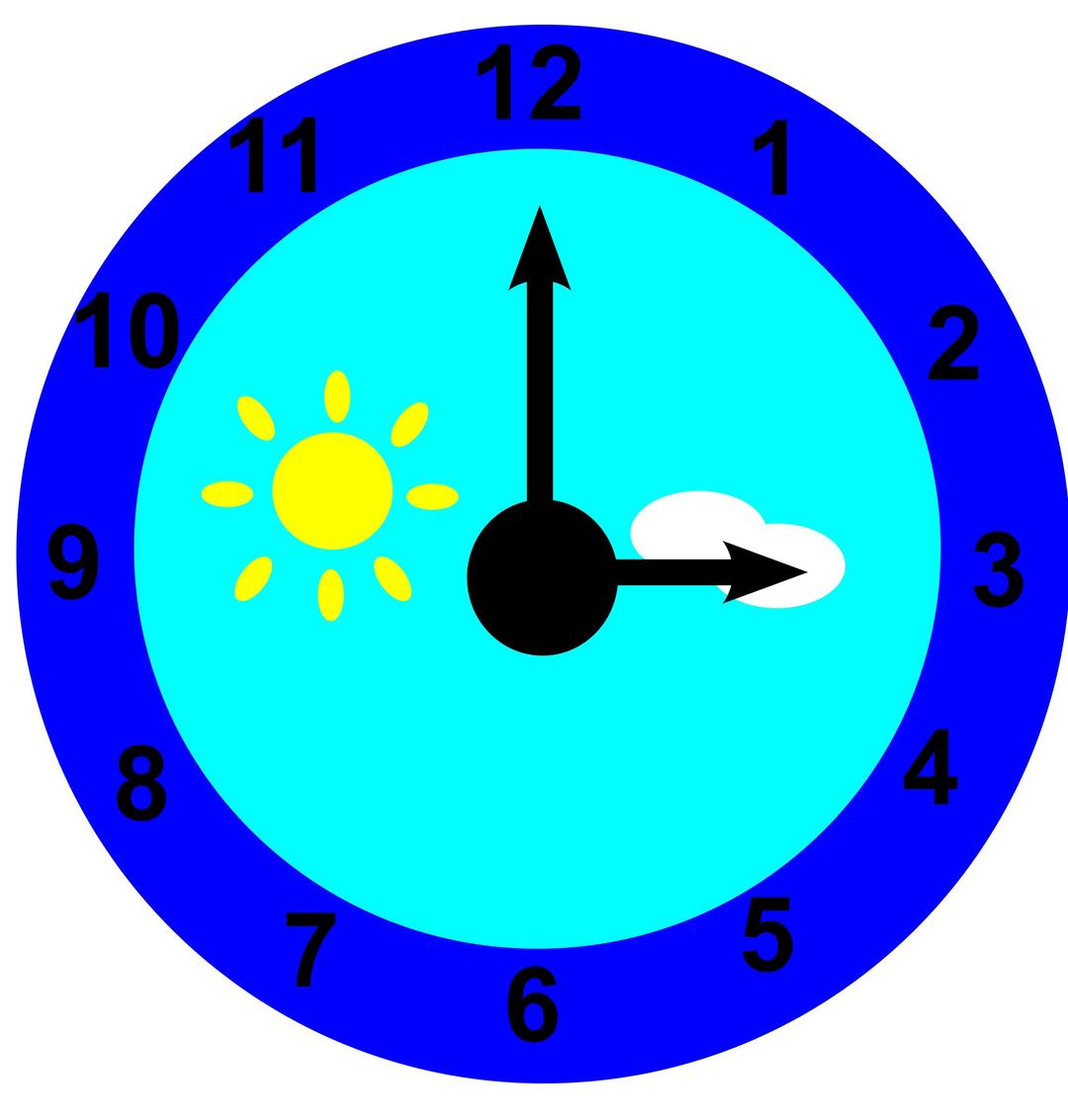 clock is pointing at three o'clock png transparent