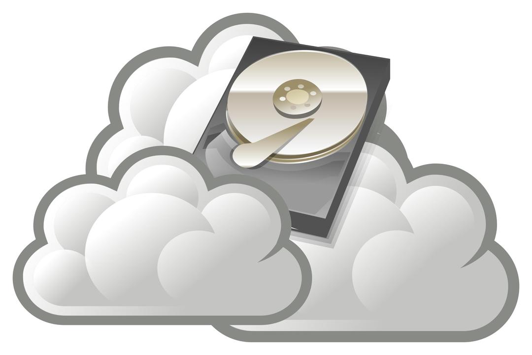 Cloud drive png transparent
