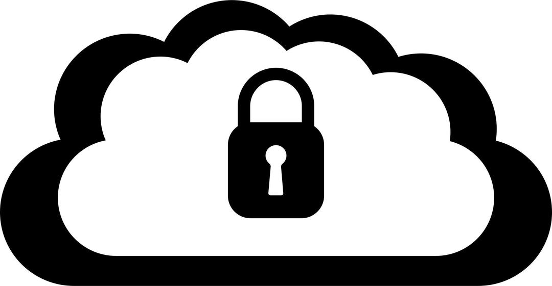 Cloud Security png transparent