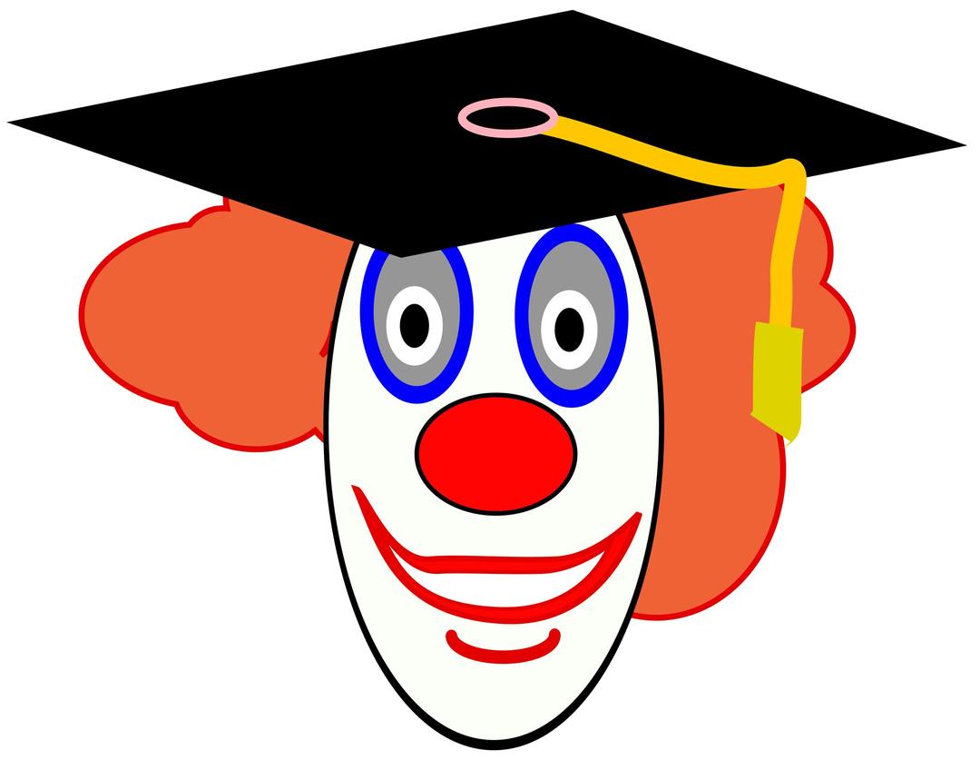 Clown School Graduate png transparent