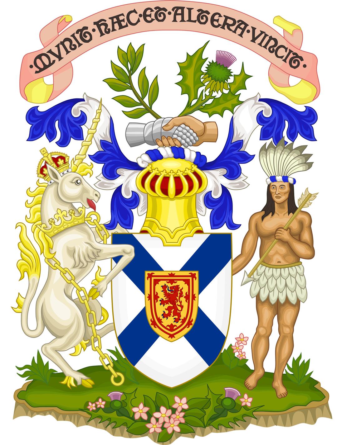 Coat Of Arms Nova Scotia png transparent