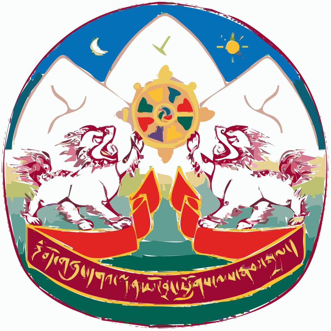 Coat of Arms of Tibet png transparent