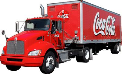 Coca Cola American Truck png transparent