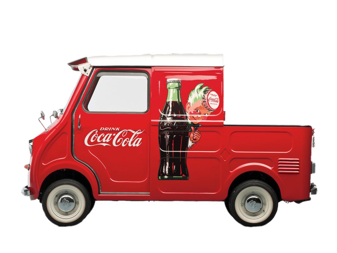Coca Cola Pickup Delivery Truck png transparent