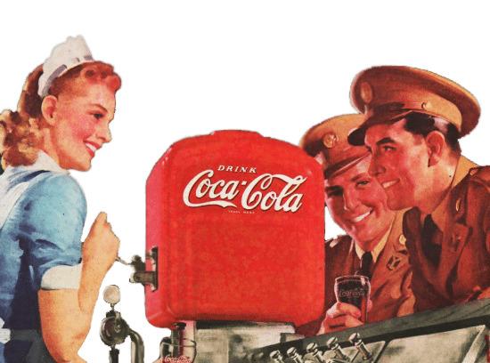Coca Cola Vintage Advertising png transparent