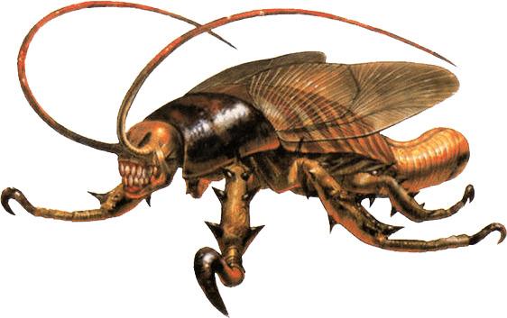 Cockroach Parasite Eve png transparent