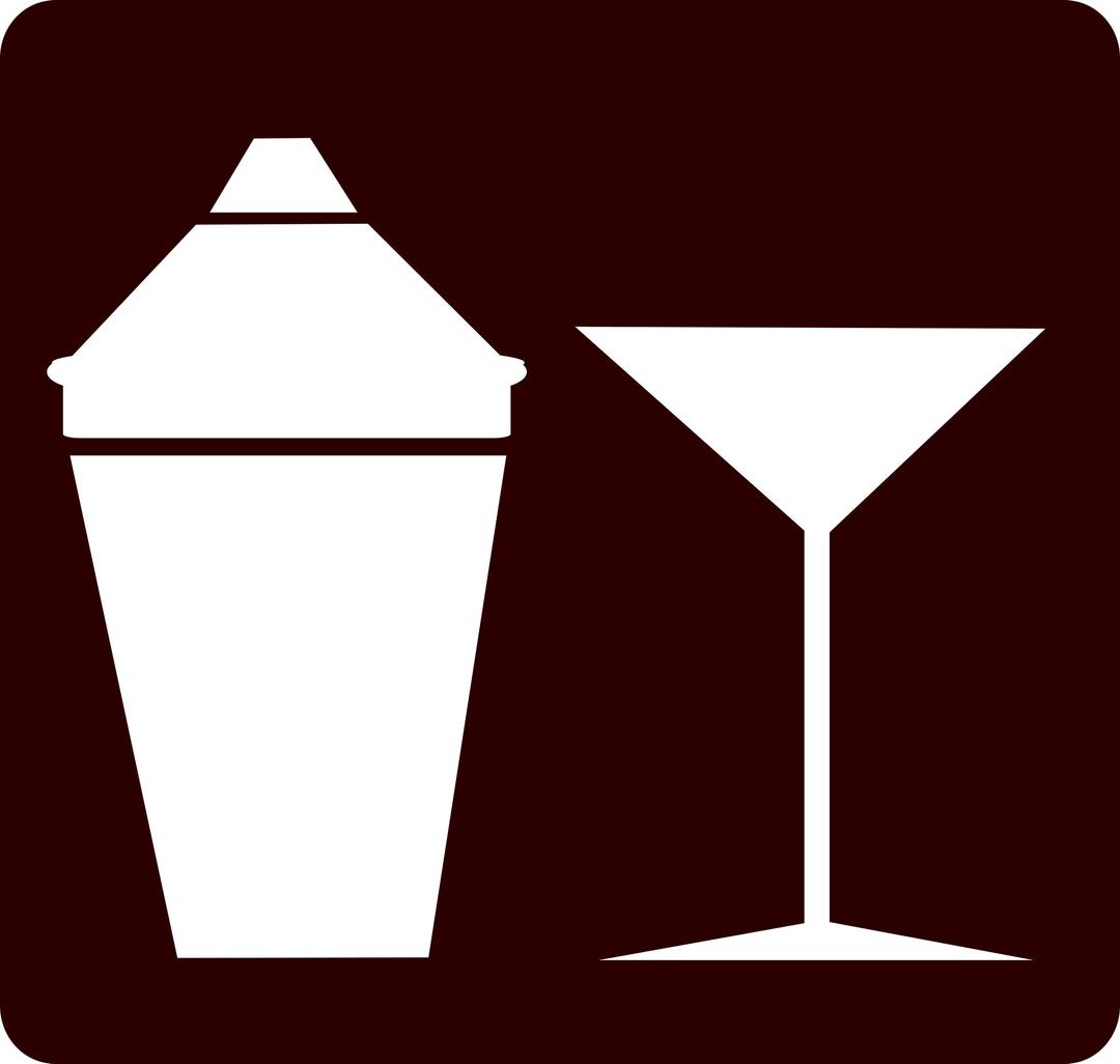 Cocktail Icon / Martini Icon png transparent