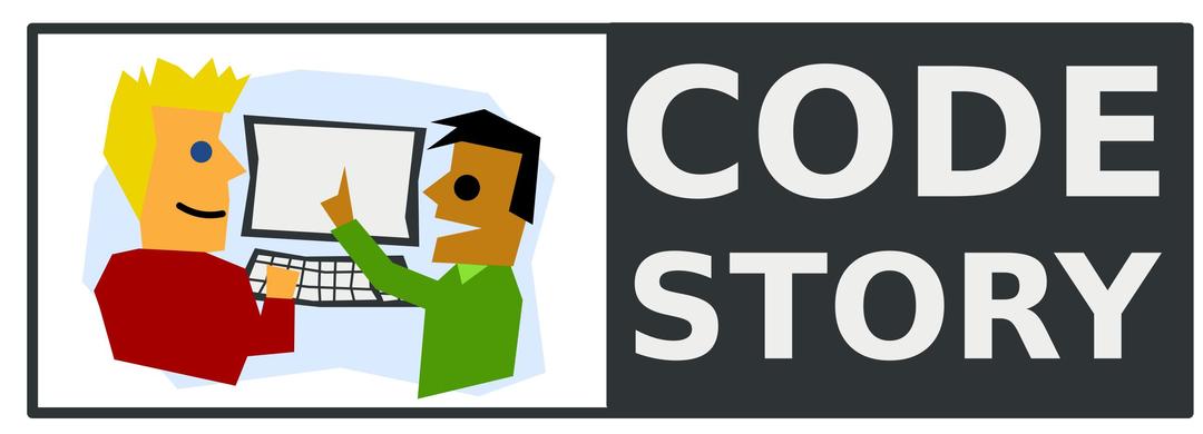 Code Story logo png transparent