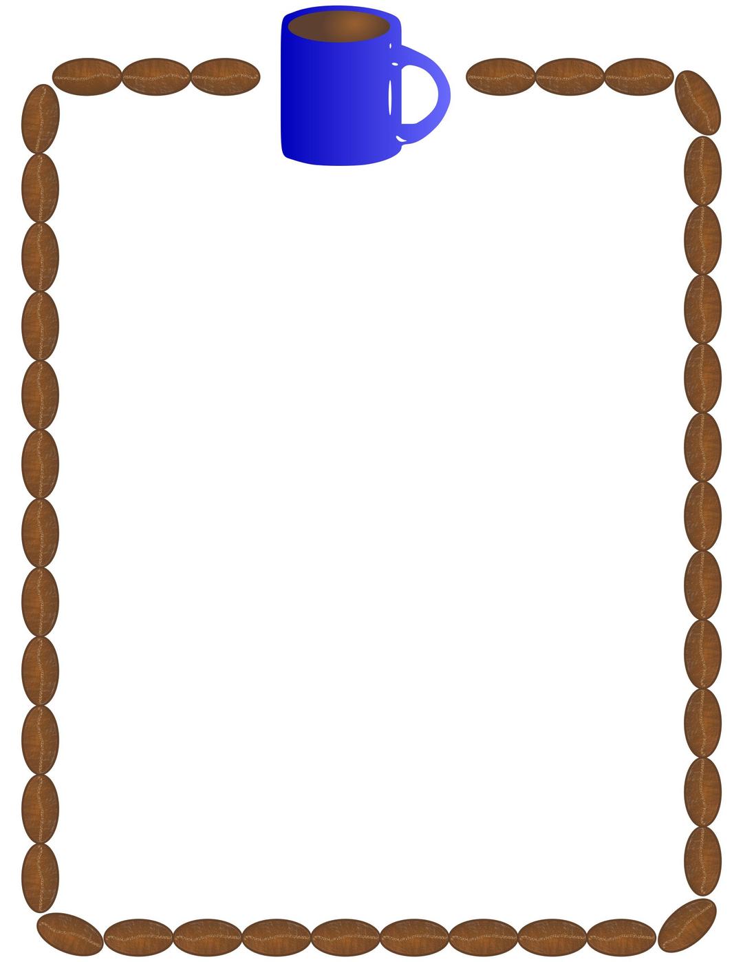 Coffee & Beans png transparent