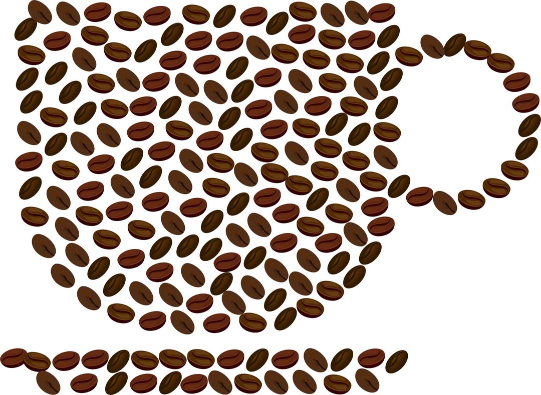 Coffee Beans Cup png transparent