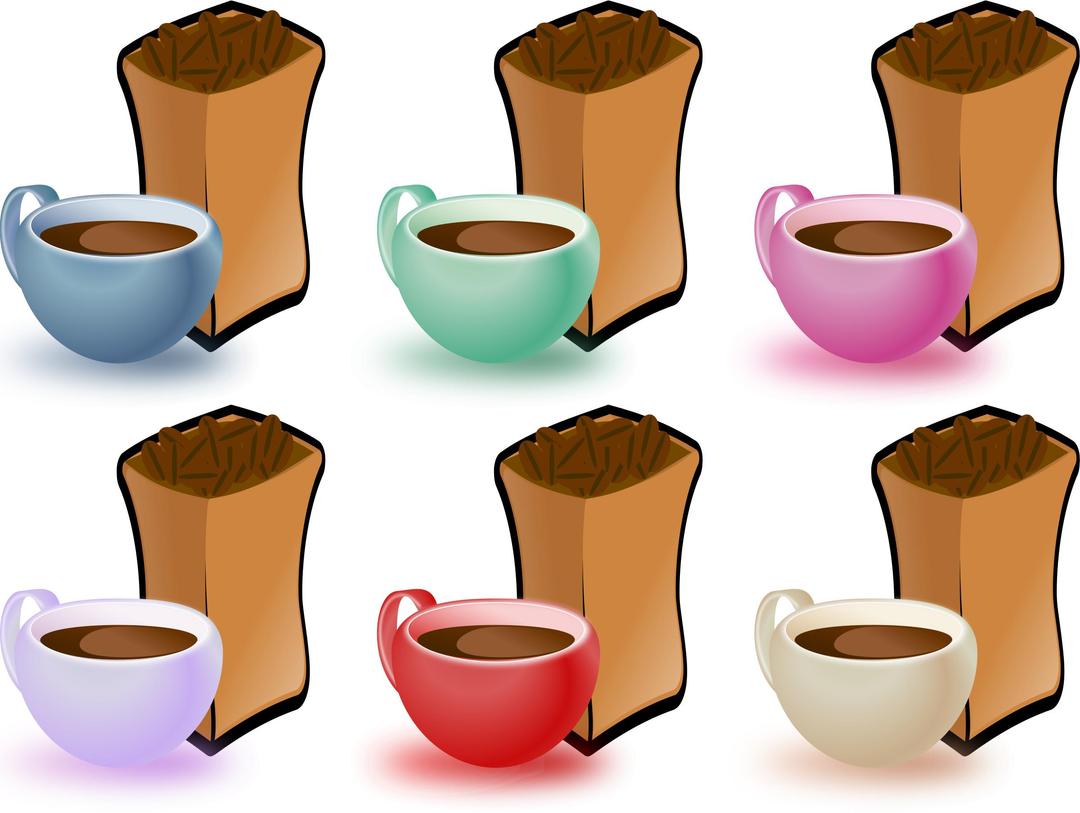 coffee cups png transparent