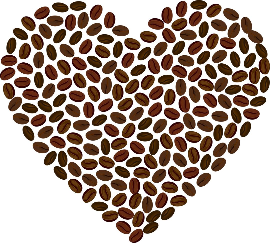 Coffee Heart png transparent