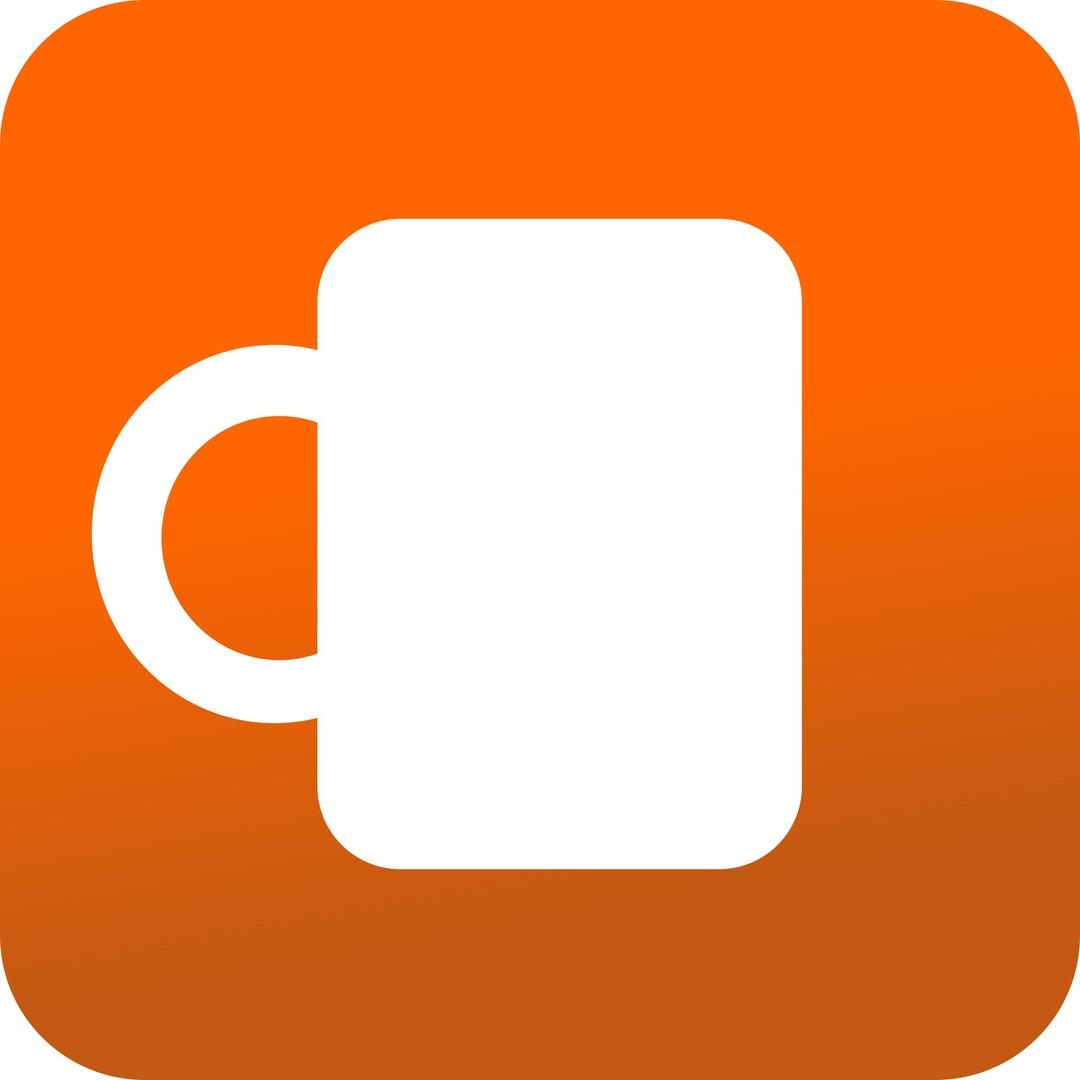 Coffee mug icon png transparent
