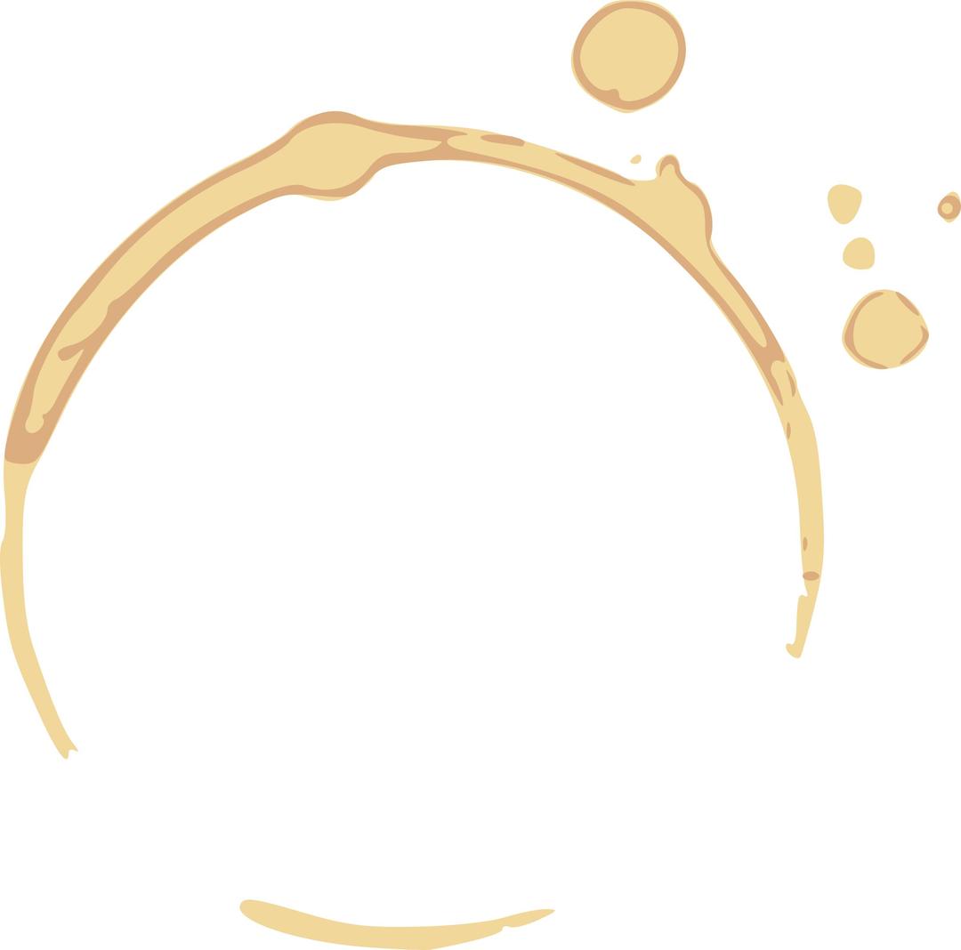 Coffee ring png transparent