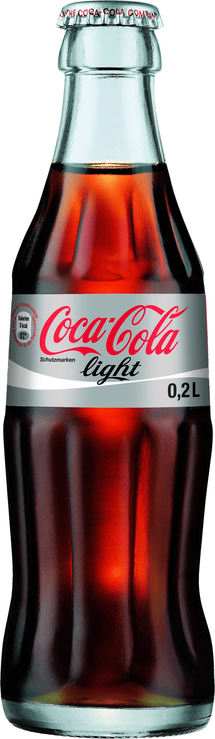 Coke Light Bottle Coca Cola png transparent