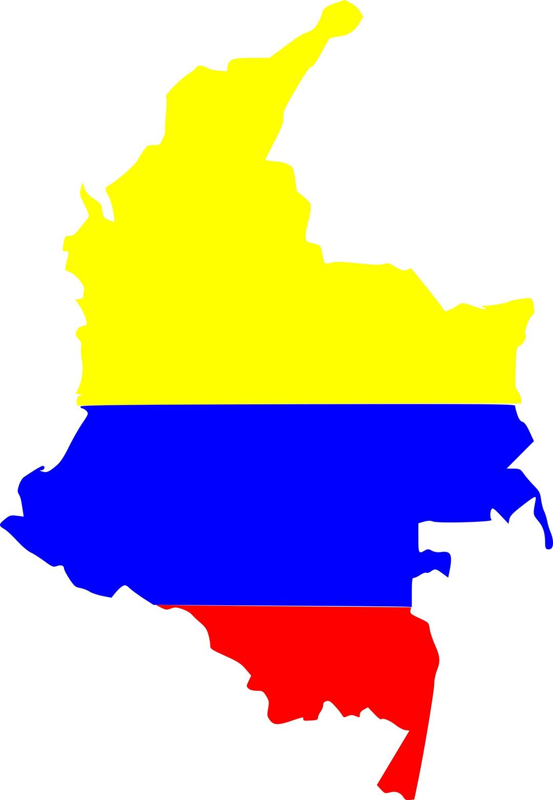 Colombia png transparent