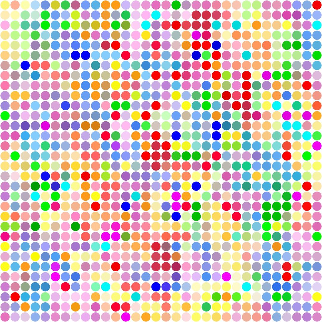 Color Dot Pattern png transparent