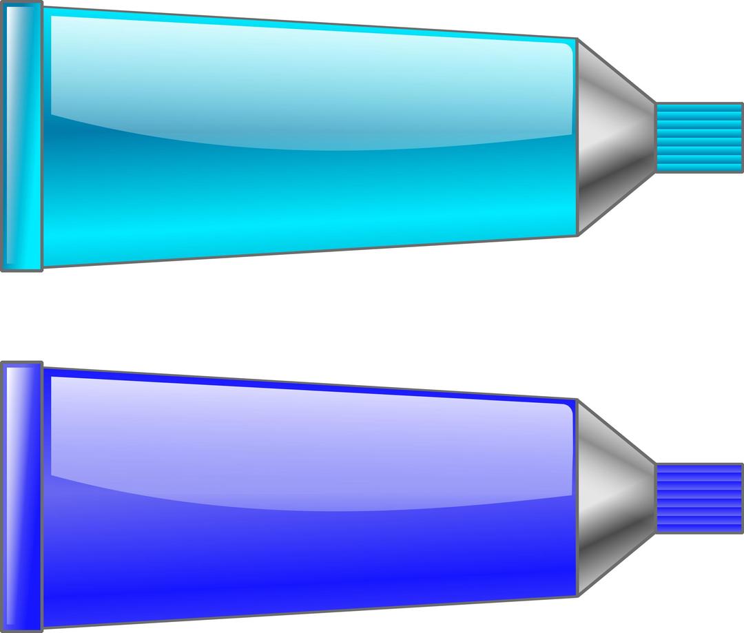 Color tube Blue Cyan png transparent