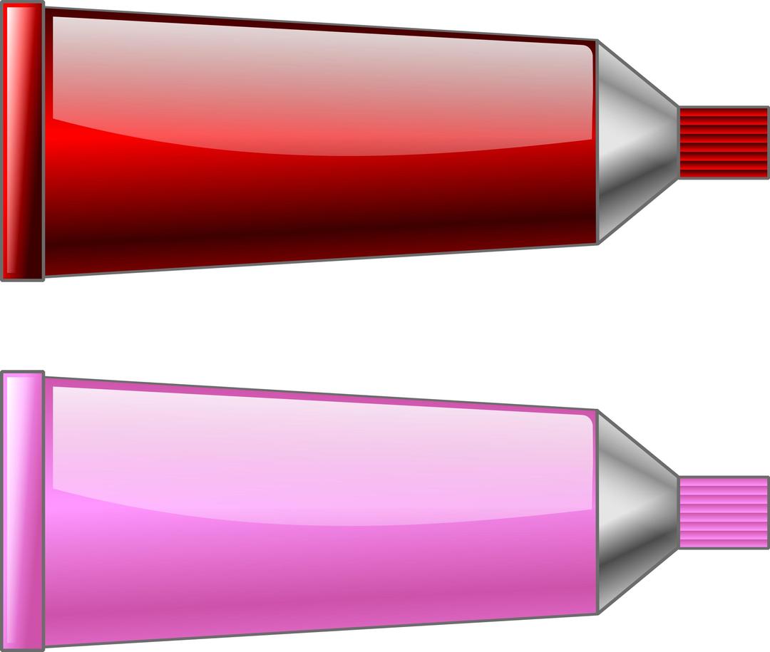 Color tube RedPink png transparent
